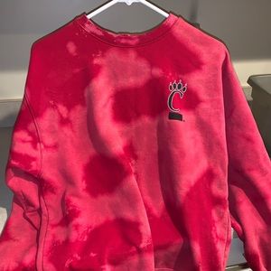 Bleached Cincinnati crewneck